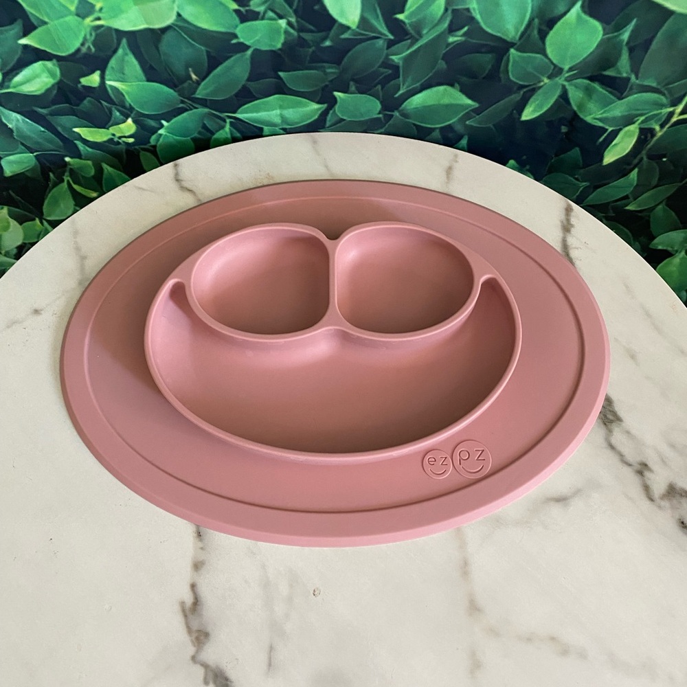 Ez-pz from Pottery Barn Pink Silicone Baby Feeding Mat